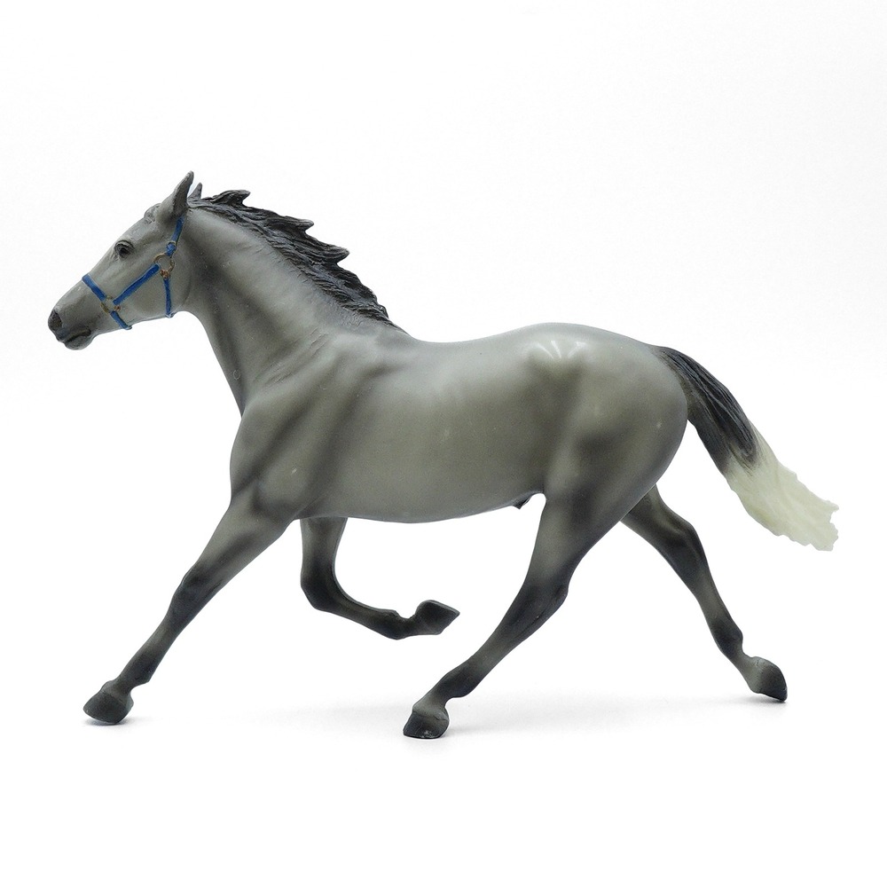 VINTAGE BREYER Traditional Model No. 1150 Grey Standardbred Pacer Mold RETIRED - Picture 8 of 9